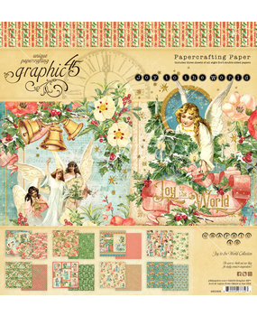 Graphic 45 Joy to the World 8x8 Inch Paper Pad (4501908) Graphic 45 Joy to the World 8x8 Inch Paper Pad (4501908)
