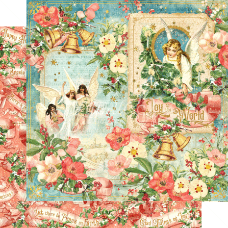 Graphic 45 Joy to the World 8x8 Inch Paper Pad (4501908) Graphic 45 Joy to the World 8x8 Inch Paper Pad (4501908)