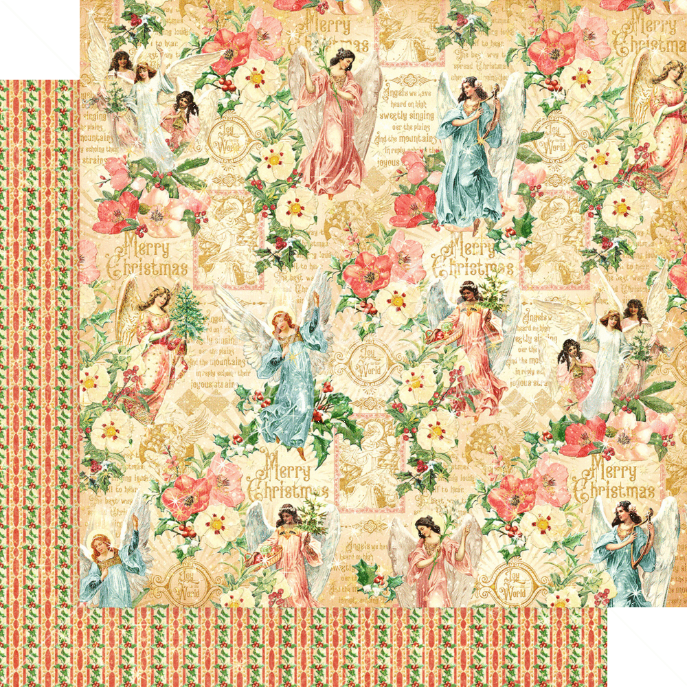 Graphic 45 Joy to the World 8x8 Inch Paper Pad (4501908) Graphic 45 Joy to the World 8x8 Inch Paper Pad (4501908)