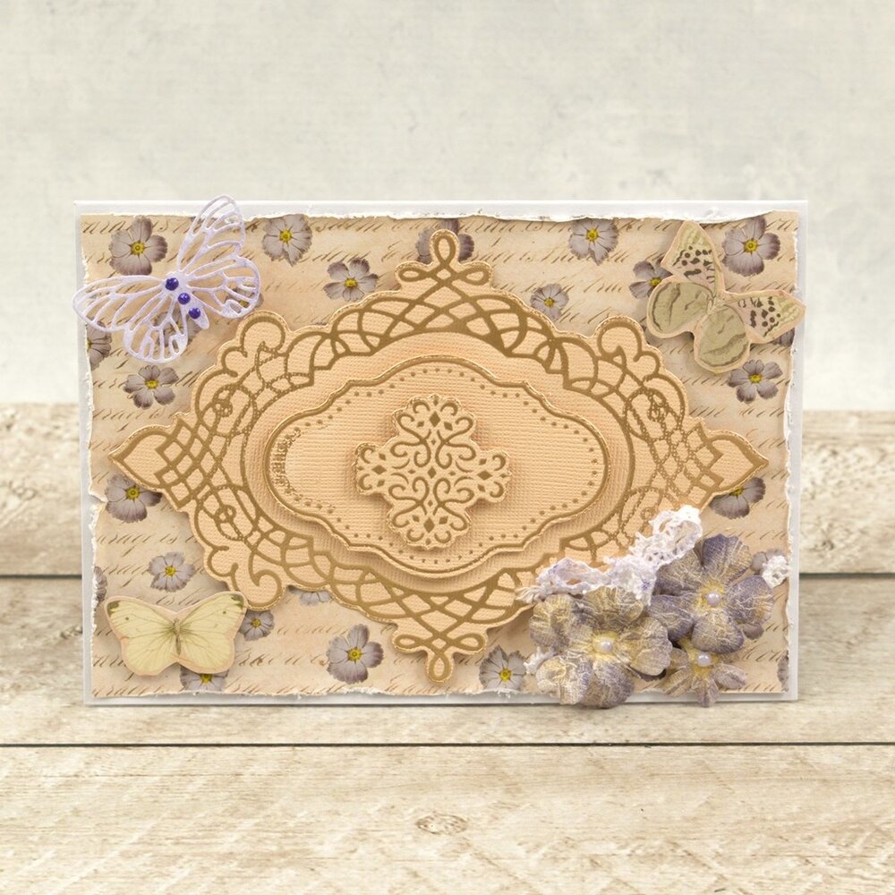 Couture Creations Quartet Frames Cut, Foil & Emboss Die (CO726757) Couture Creations Quartet Frames Cut, Foil & Emboss Die (CO726757)