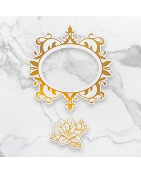 Couture Creations Magnolia Frames Cut, Foil & Emboss Die (CO726759) Couture Creations Magnolia Frames Cut, Foil & Emboss Die (CO726759)