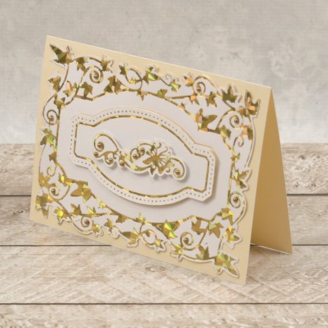 Couture Creations Flutterby Frames Cut, Foil & Emboss Die (CO726760) Couture Creations Flutterby Frames Cut, Foil & Emboss Die (CO726760)
