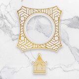 Couture Creations Caged Frame Set Cut, Foil & Emboss Die (CO726761)