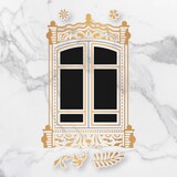 Couture Creations Baroque Window Frame Cut, Foil & Emboss Die (CO726762)