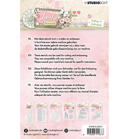 Studio Light Lovely Moments Snij- & Embossing Mal (STENCILLM211)