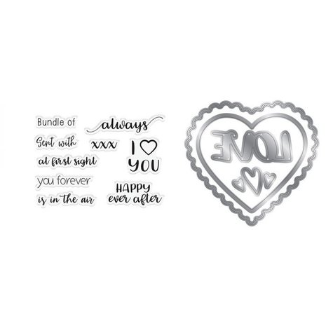 Gemini Love Always Stamp & Die (GEM-STD-LOAL)