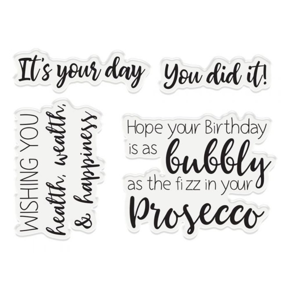 Gemini Prosecco Celebration Stamp & Die (GEM-STD-PRCE)