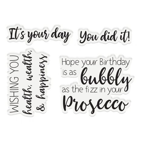 Gemini Prosecco Celebration Stamp & Die (GEM-STD-PRCE)