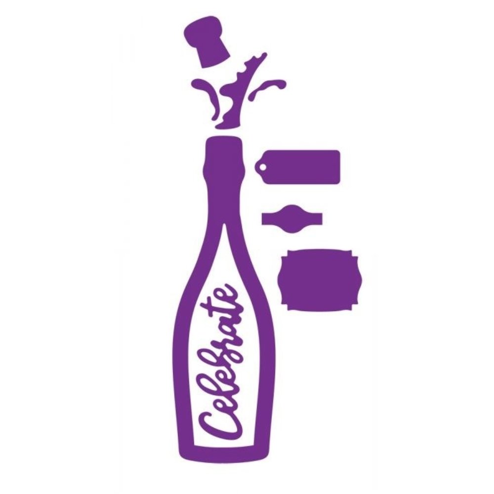 Gemini Prosecco Celebration Stamp & Die (GEM-STD-PRCE)