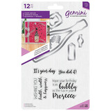 Gemini Prosecco Celebration Stamp & Die (GEM-STD-PRCE)