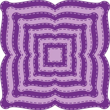 Gemini Stitch Edge Oval 2 Papercraft Die (GEM-MD-ELE-STSQ2) Gemini Stitch Edge Oval 2 Papercraft Die (GEM-MD-ELE-STSQ2)