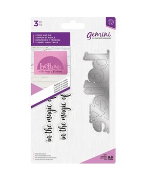 Gemini Believe in Magic Stamp & Die (GEM-STD-BIM)