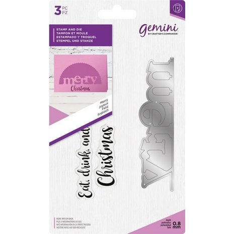 Gemini Merry Stamp & Die (GEM-STD-MER) Gemini Merry Stamp & Die (GEM-STD-MER)