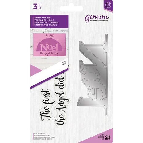 Gemini Noel Stamp & Die (GEM-STD-NOL) Gemini Noel Stamp & Die (GEM-STD-NOL)