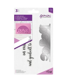 Gemini Peace Stamp & Die (GEM-STD-PEA)