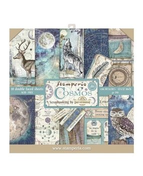 Stamperia Cosmos 12x12 Inch Paper Pack (SBBL56) Stamperia Cosmos 12x12 Inch Paper Pack (SBBL56)