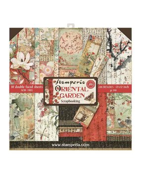 Stamperia Oriental Garden 12x12 Inch Paper Pack (SBBL58) Stamperia Oriental Garden 12x12 Inch Paper Pack (SBBL58)