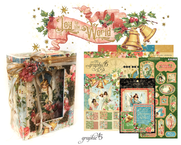 Graphic 45 Joy to the World Chipboard (4501912)