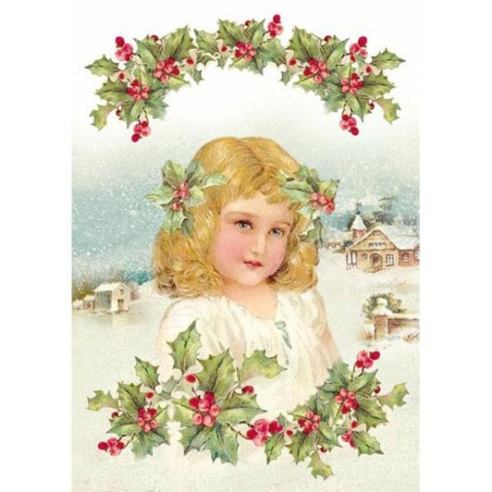 Stamperia Rice Paper A4 Victorian Girl (DFSA4144) Stamperia Rice Paper A4 Victorian Girl (DFSA4144)