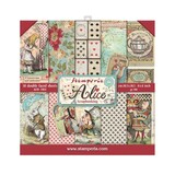 Stamperia Alice 8x8 Inch Paper Pack (SBBS01)