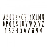 Sizzix Bigz XL Alterations Handmade Alphabet (664218)