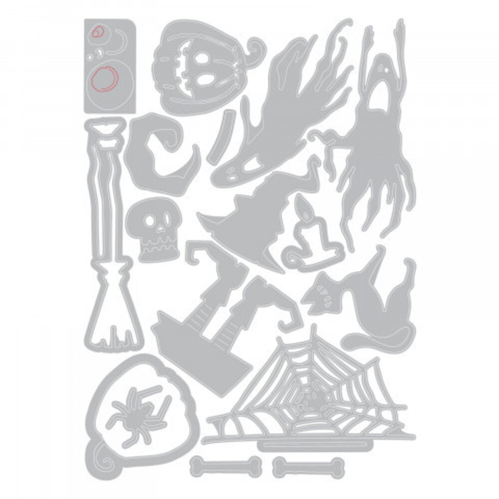 Sizzix Thinlits Alterations Frightful Things (664209) Sizzix Thinlits Alterations Frightful Things (664209)