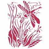 Stamperia Masking Stencil A5 Dragonfly (KSD303)