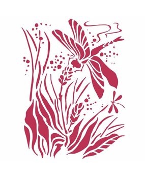 Stamperia Masking Stencil A5 Dragonfly (KSD303)