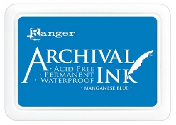 Ranger Archival Ink Manganese Blue (AIP30454) Ranger Archival Ink Manganese Blue (AIP30454)