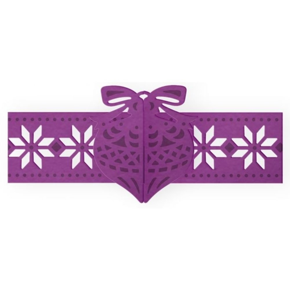 Gemini Festive Bauble Papercraft Die (GEM-MD-ELE-FEBA) Gemini Festive Bauble Papercraft Die (GEM-MD-ELE-FEBA)