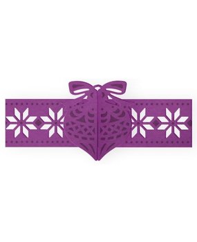 Gemini Festive Bauble Papercraft Die (GEM-MD-ELE-FEBA) Gemini Festive Bauble Papercraft Die (GEM-MD-ELE-FEBA)