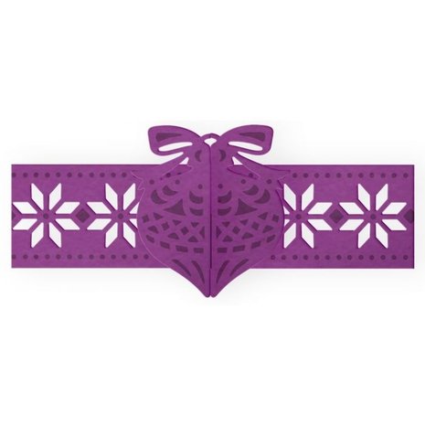 Gemini Festive Bauble Papercraft Die (GEM-MD-ELE-FEBA) Gemini Festive Bauble Papercraft Die (GEM-MD-ELE-FEBA)