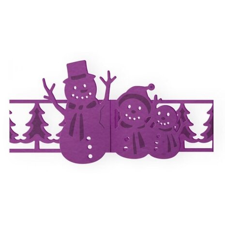 Gemini Snow Family Papercraft Die (GEM-MD-ELE-SNFA) Gemini Snow Family Papercraft Die (GEM-MD-ELE-SNFA)