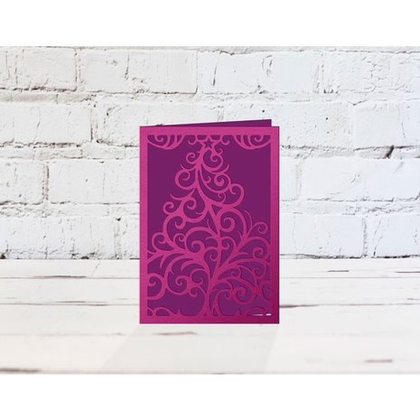 Gemini Swirling Tree Papercraft Die (GEM-MD-CAD-SWTR-A6) Gemini Swirling Tree Papercraft Die (GEM-MD-CAD-SWTR-A6)