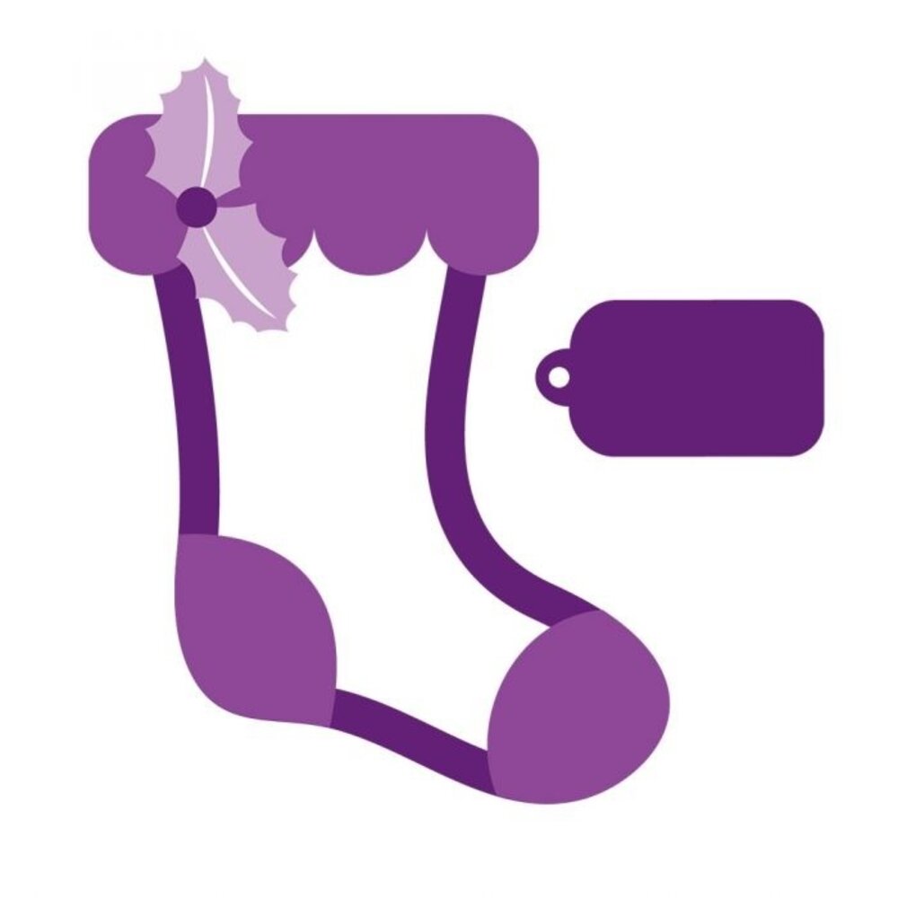 Gemini Christmas Stocking Stamp & Die (GEM-STD-CHST)