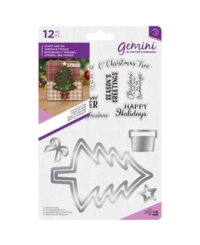 Gemini Christmas Tree Stamp & Die (GEM-STD-CTRE)
