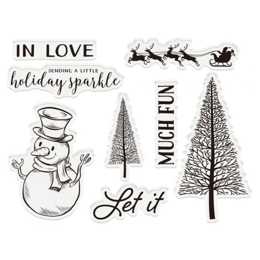 Gemini Snow Globe Stamp & Die (GEM-STD-SNGL)