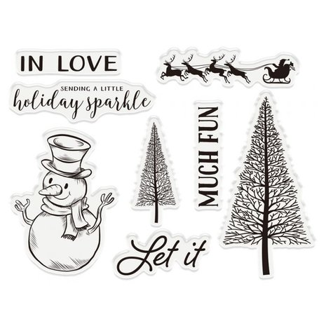 Gemini Snow Globe Stamp & Die (GEM-STD-SNGL)