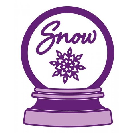 Gemini Snow Globe Stamp & Die (GEM-STD-SNGL)