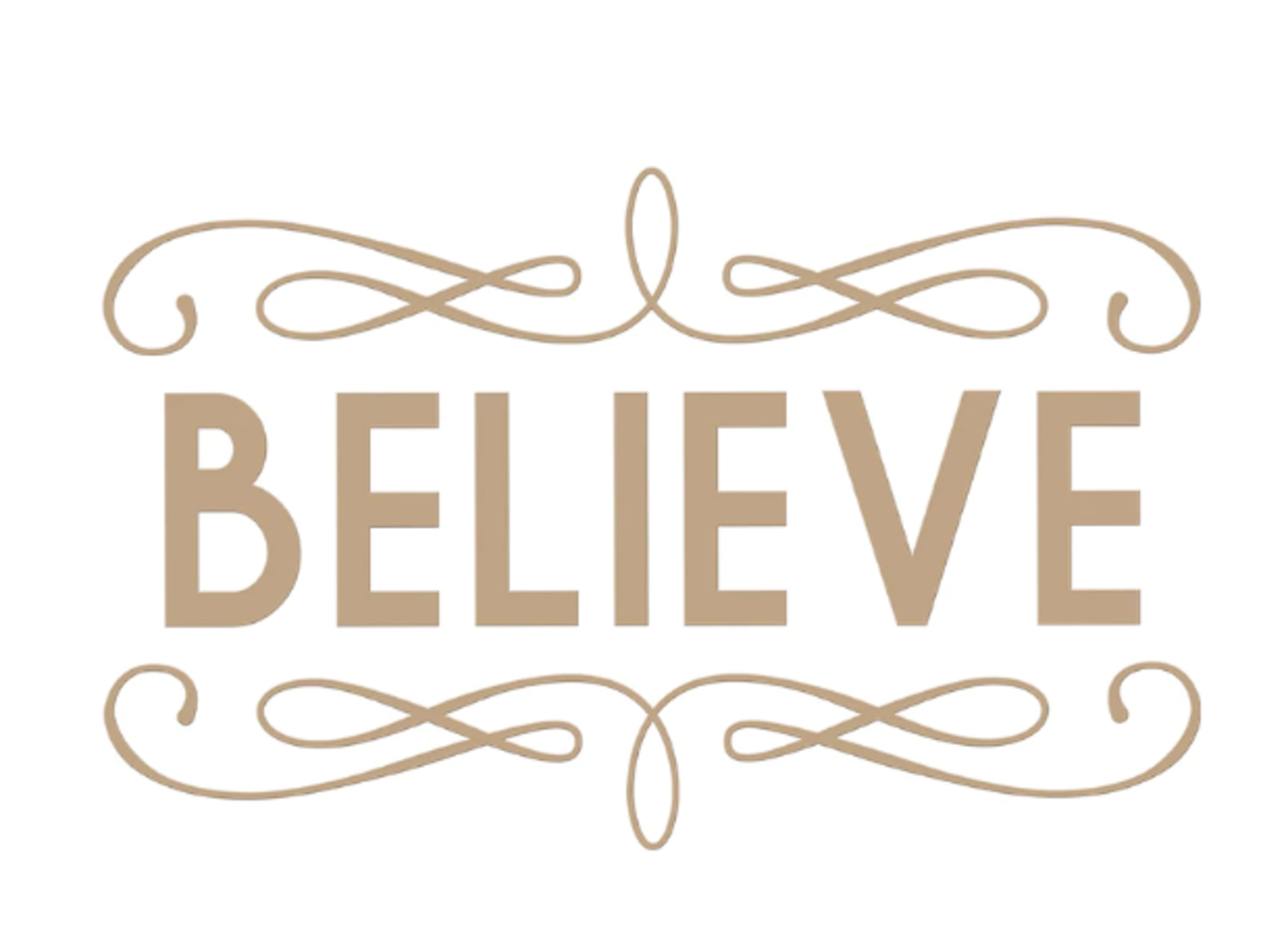 Spellbinders Believe Hot Foil Plate (GLP-052)