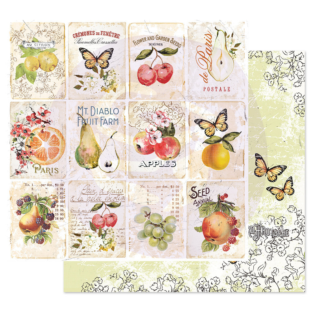 Prima Marketing Inc Fruit Paradise 4x6 Inch Journaling Cards (638405) Prima Marketing Inc Fruit Paradise 4x6 Inch Journaling Cards (638405)