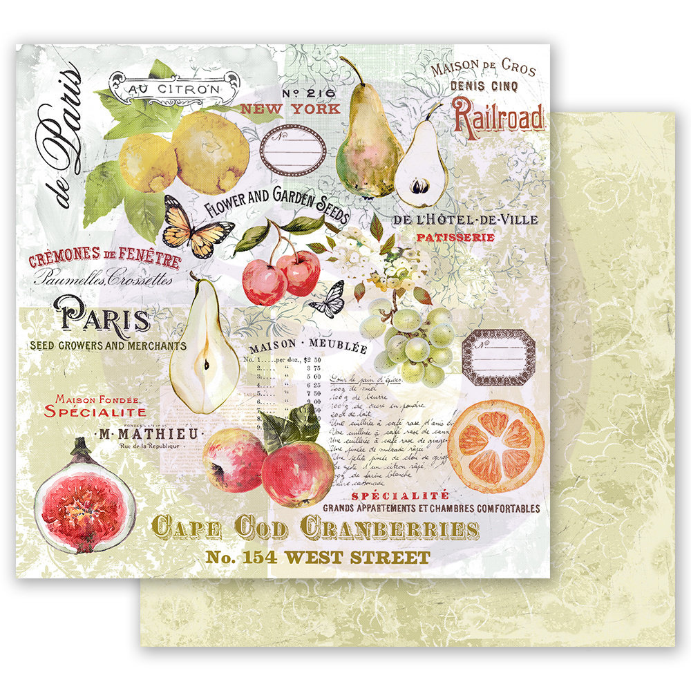 Prima Marketing Inc Fruit Paradise 4x6 Inch Journaling Cards (638405) Prima Marketing Inc Fruit Paradise 4x6 Inch Journaling Cards (638405)
