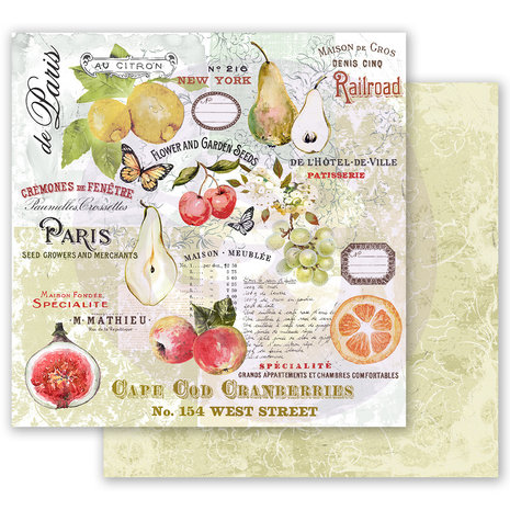 Prima Marketing Inc Fruit Paradise 4x6 Inch Journaling Cards (638405) Prima Marketing Inc Fruit Paradise 4x6 Inch Journaling Cards (638405)
