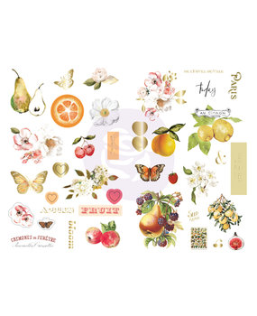 Prima Marketing Inc Fruit Paradise 5x8 Inch Chipboard ( 639778) Prima Marketing Inc Fruit Paradise 5x8 Inch Chipboard ( 639778)