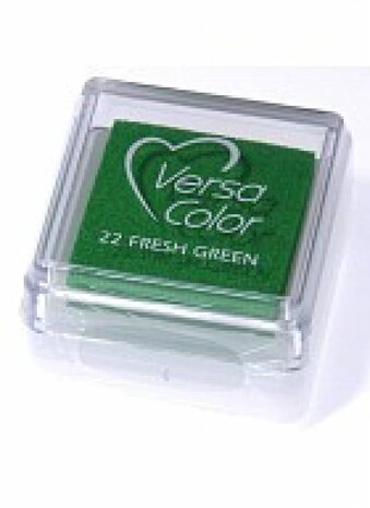 Tsukineko VersaColor 1 Inch Cube Ink Pad Fresh Green (VS-22)
