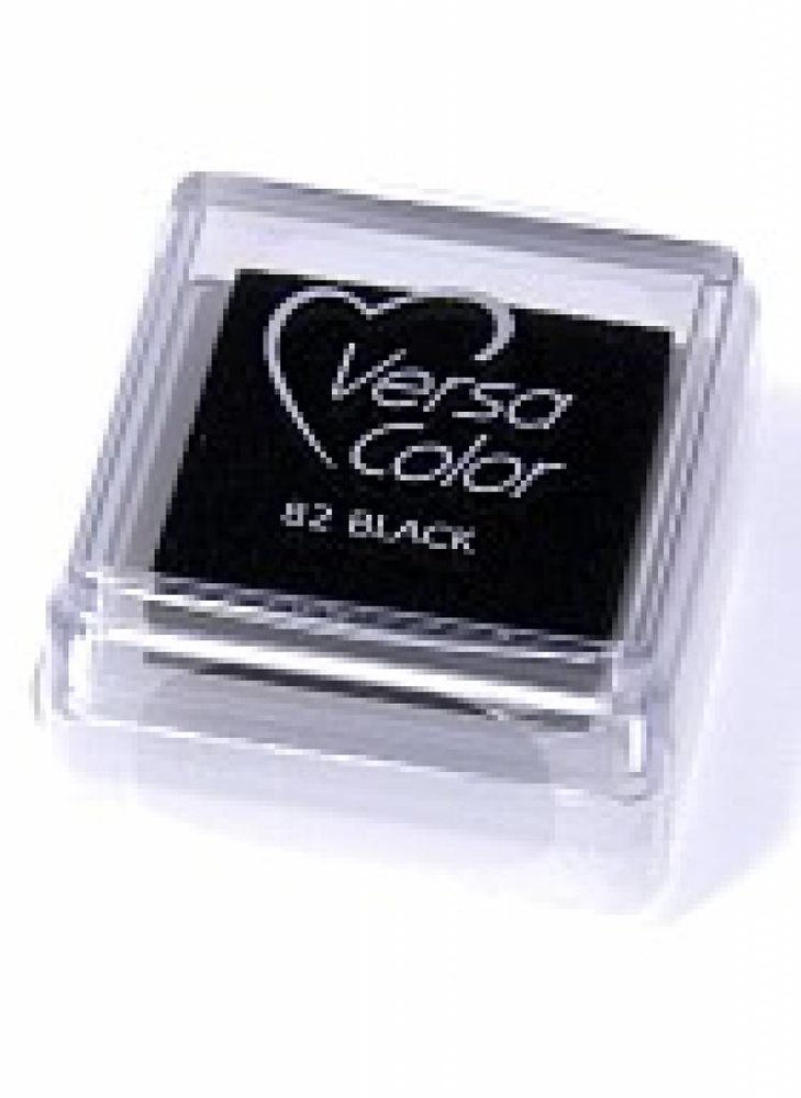 Tsukineko VersaColor 1 Inch Cube Ink Pad Black (VS-82) Tsukineko VersaColor 1 Inch Cube Ink Pad Black (VS-82)