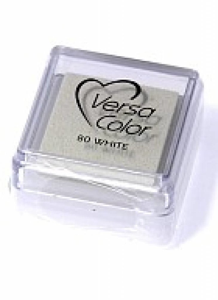 Tsukineko VersaColor 1 Inch Cube Ink Pad White (VS-80) Tsukineko VersaColor 1 Inch Cube Ink Pad White (VS-80)