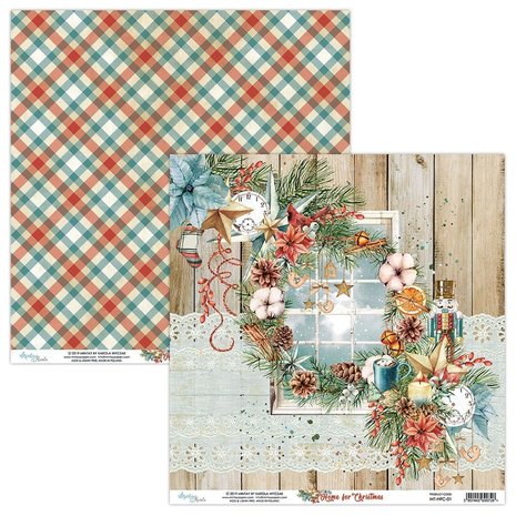 Mintay Home for Christmas 12x12 Inch Scrapbooking Paper Set (MT-HFC-07) Mintay Home for Christmas 12x12 Inch Scrapbooking Paper Set (MT-HFC-07)
