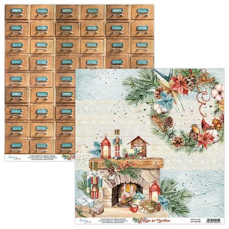 Mintay Home for Christmas 12x12 Inch Scrapbooking Paper Set (MT-HFC-07) Mintay Home for Christmas 12x12 Inch Scrapbooking Paper Set (MT-HFC-07)