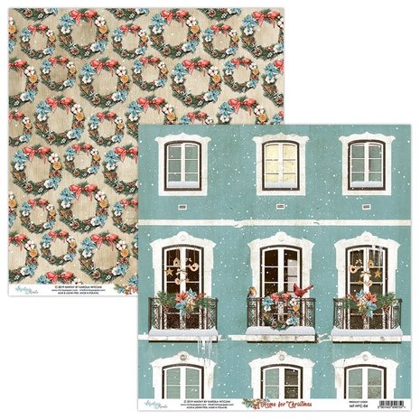 Mintay Home for Christmas 12x12 Inch Scrapbooking Paper Set (MT-HFC-07) Mintay Home for Christmas 12x12 Inch Scrapbooking Paper Set (MT-HFC-07)